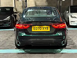 Used 2021 Jaguar Xf S Green - Interior and Exterior details 8
