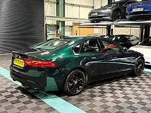 Used 2021 Jaguar Xf S Green - Interior and Exterior details 9