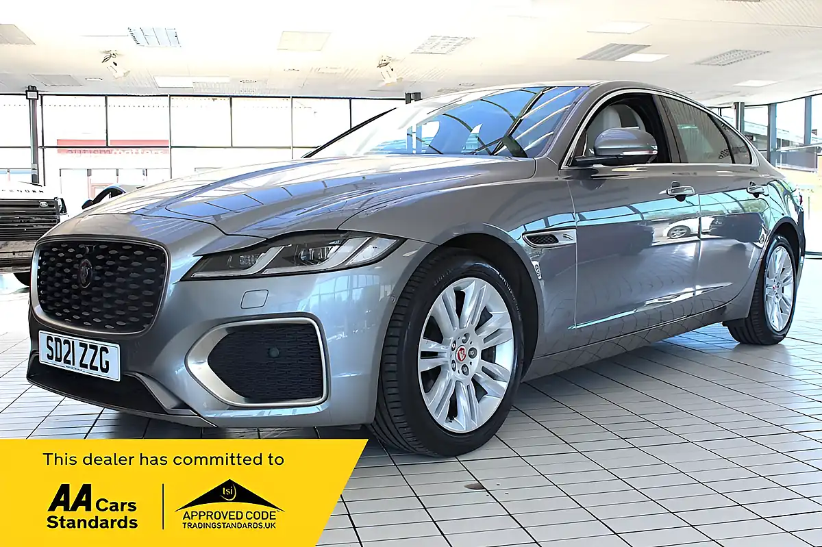 Used 2021 Jaguar Xf S Grey - Interior and Exterior details 2
