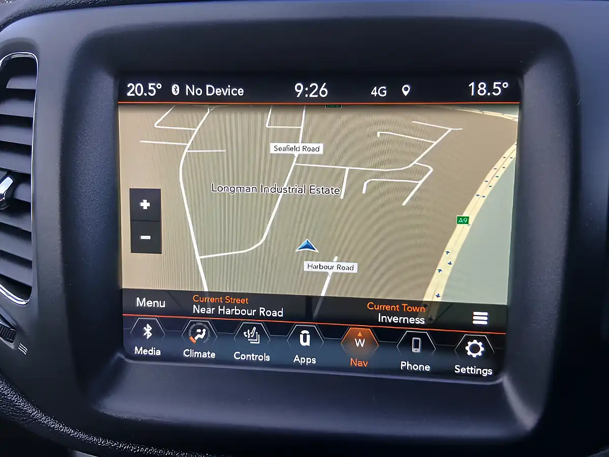 Used 2021 Jeep Compass Trailhawk Red - Interior and Exterior details 12