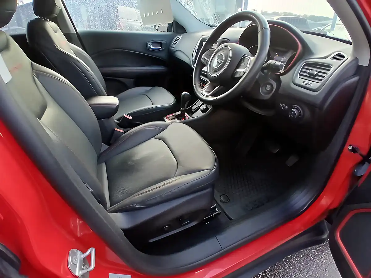 Used 2021 Jeep Compass Trailhawk Red - Interior and Exterior details 14