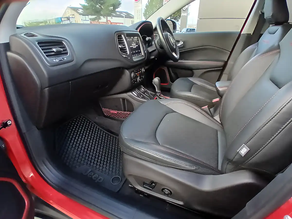 Used 2021 Jeep Compass Trailhawk Red - Interior and Exterior details 17