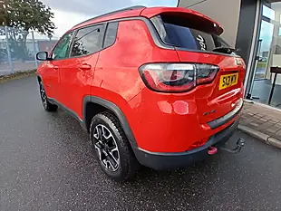 Used 2021 Jeep Compass Trailhawk Red - Interior and Exterior details 3