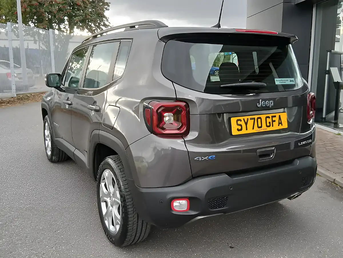 Used 2021 Jeep Renegade Limited Grey - Interior and Exterior details 5