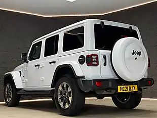 Used 2021 Jeep Wrangler Overland White - Interior and Exterior details 13