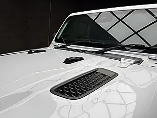 Used 2021 Jeep Wrangler Overland White - Interior and Exterior details 15