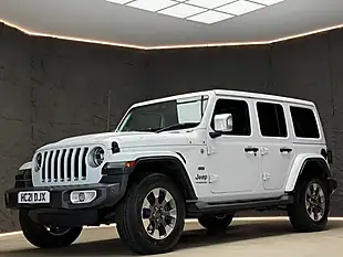 Used 2021 Jeep Wrangler Overland White - Interior and Exterior details 5