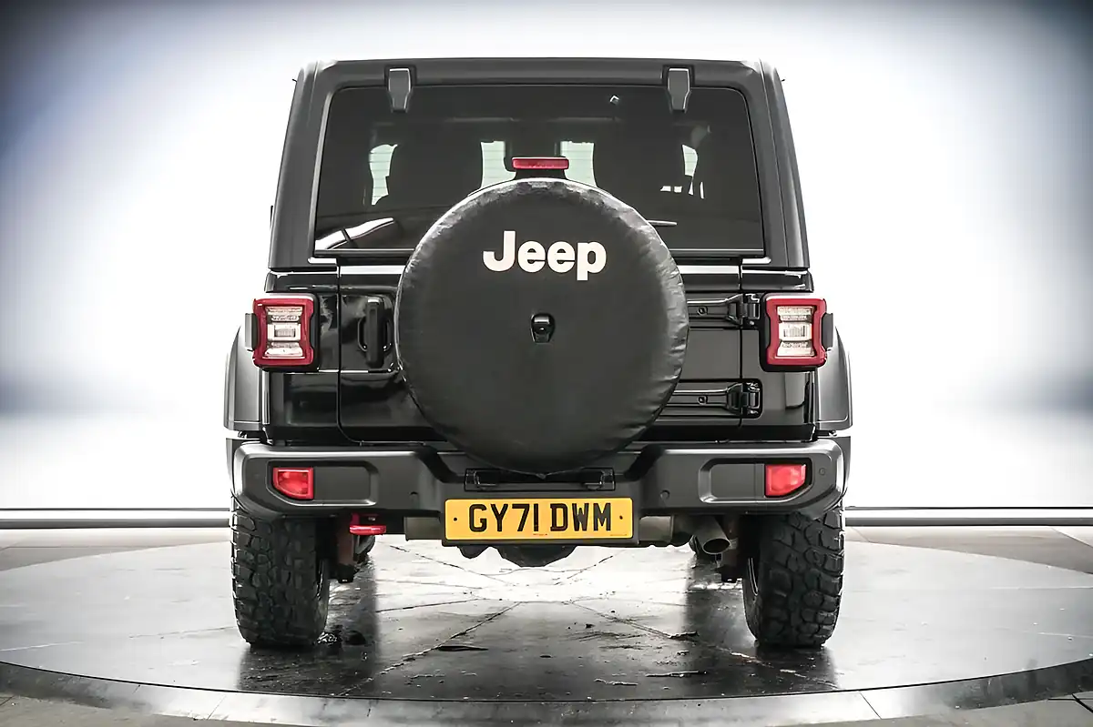 Used 2021 Jeep Wrangler Rubicon Black - Interior and Exterior details 10
