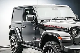 Used 2021 Jeep Wrangler Rubicon Black - Interior and Exterior details 13