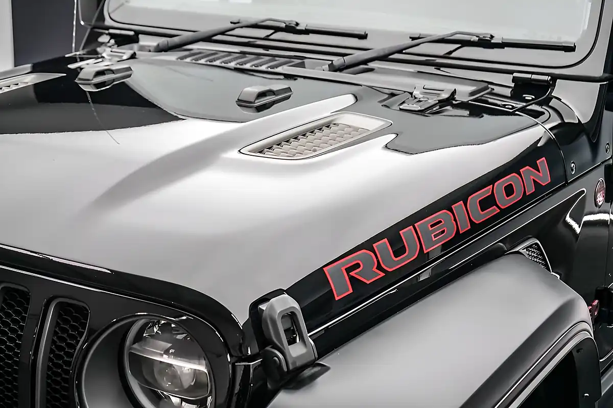 Used 2021 Jeep Wrangler Rubicon Black - Interior and Exterior details 3