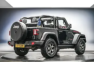 Used 2021 Jeep Wrangler Rubicon Black - Interior and Exterior details 4