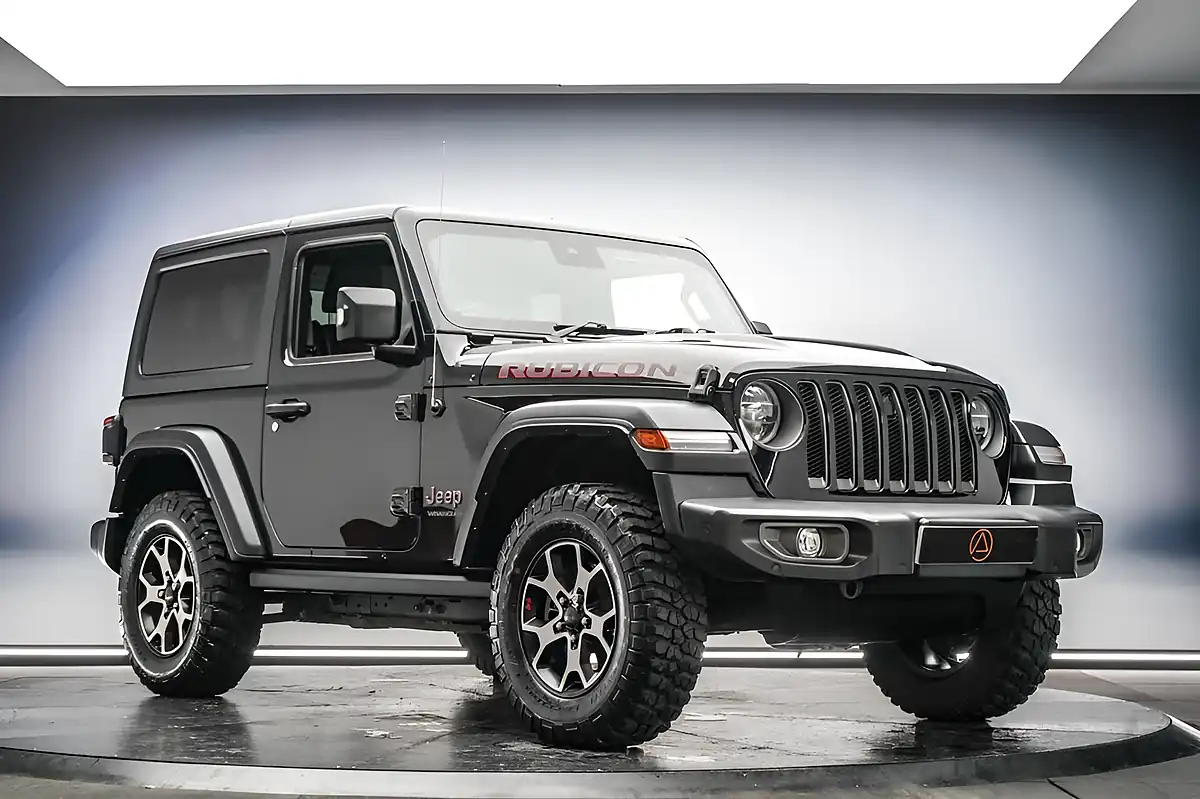 Used 2021 Jeep Wrangler Rubicon Black - Interior and Exterior details 6