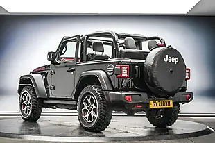 Used 2021 Jeep Wrangler Rubicon Black - Interior and Exterior details 8