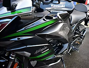 Used 2021 Kawasaki Ninja 1000SX Sports Tourer Grey - Interior and Exterior details 12