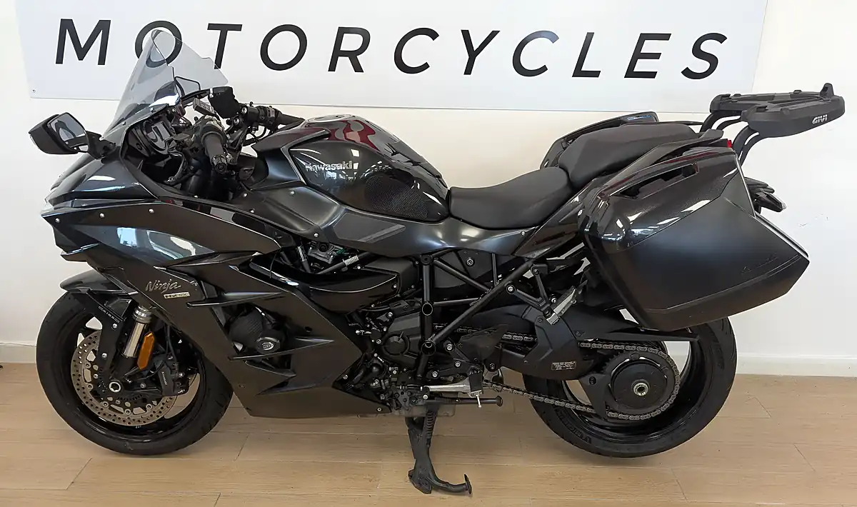 Used 2021 Kawasaki Ninja H2 Sx Grey - Interior and Exterior details 4