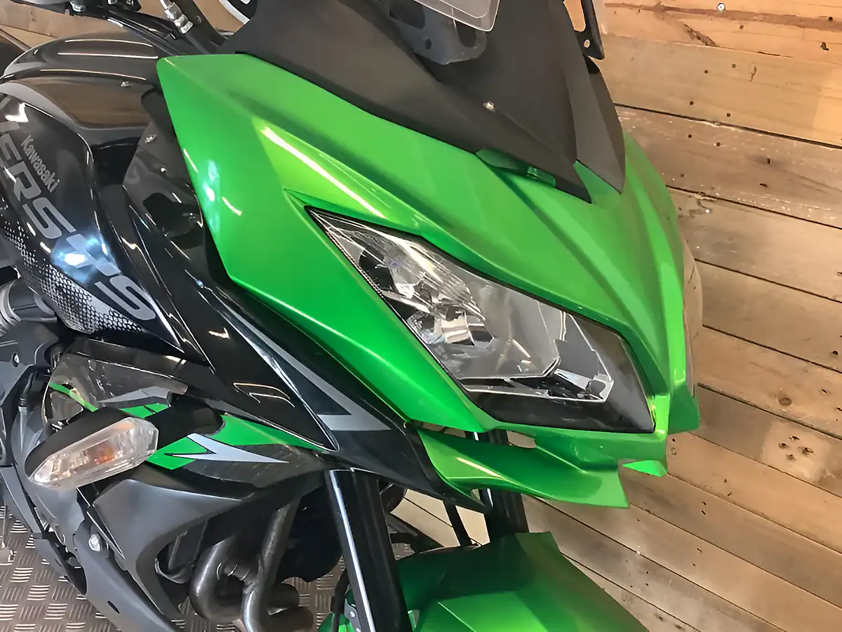 Used 2021 Kawasaki Versys 650 Green - Interior and Exterior details 13