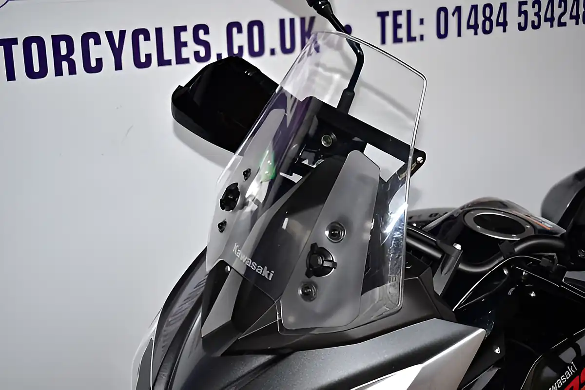 Used 2021 Kawasaki Versys 650 Metallic Moondust Grey - Interior and Exterior details 12