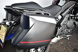 Used 2021 Kawasaki Versys 650 Metallic Moondust Grey - Interior and Exterior details 13