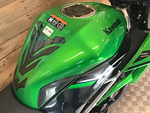 Used 2021 Kawasaki Z Supernaked Green - Interior and Exterior details 10
