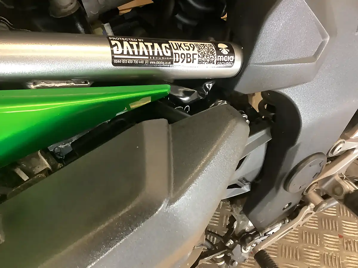 Used 2021 Kawasaki Z Supernaked Green - Interior and Exterior details 15