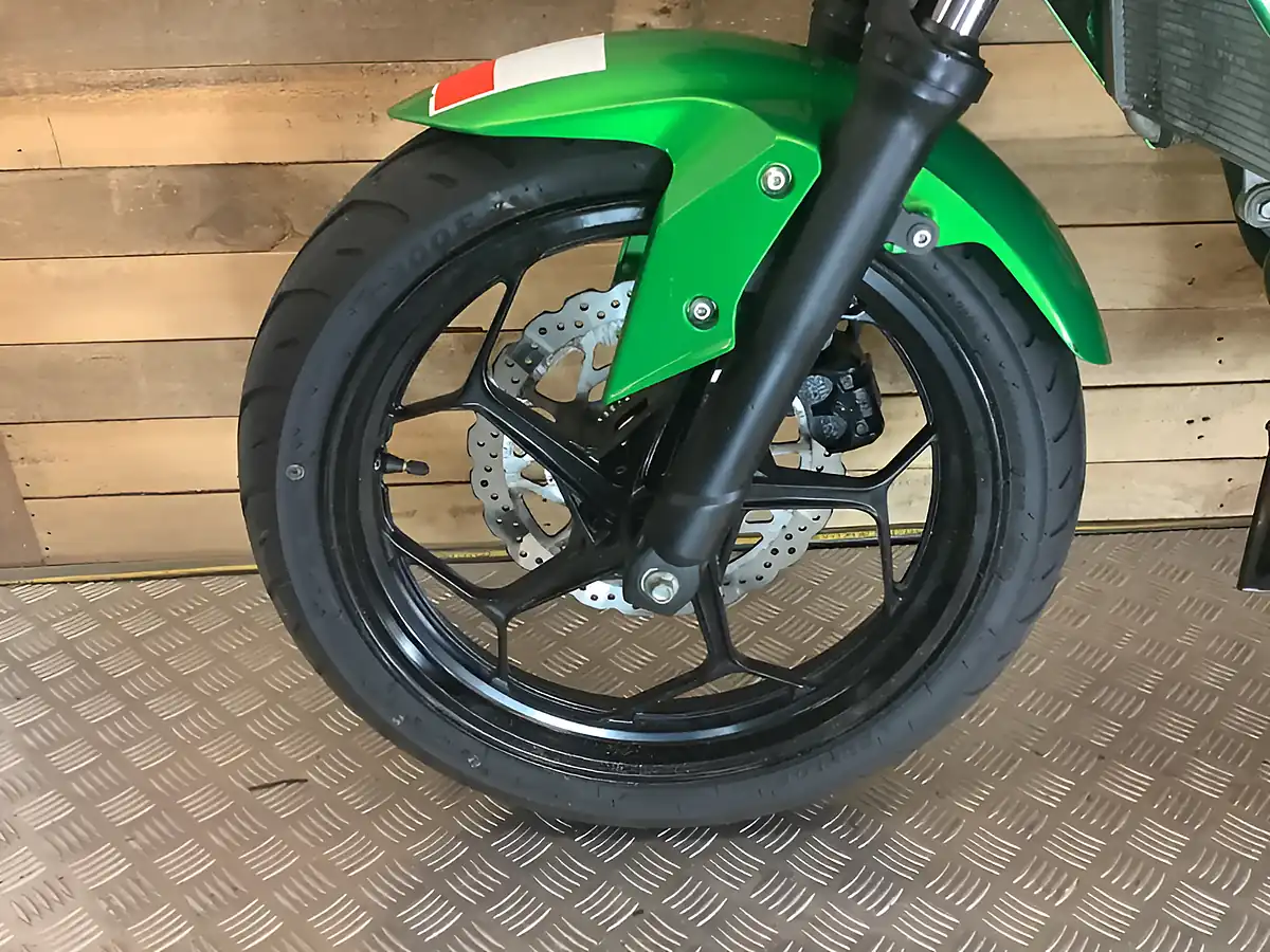 Used 2021 Kawasaki Z Supernaked Green - Interior and Exterior details 20