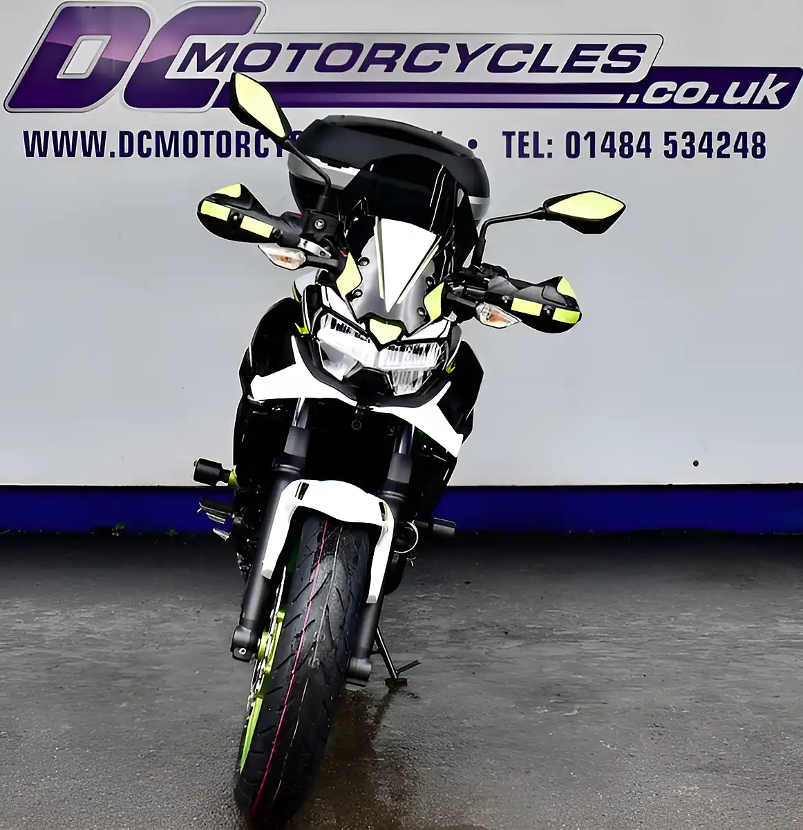 Used 2021 Kawasaki Z650 Supernaked White - Interior and Exterior details 3