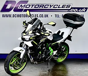 Used 2021 Kawasaki Z650 Supernaked White - Interior and Exterior details 4