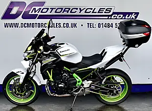 Used 2021 Kawasaki Z650 Supernaked White - Interior and Exterior details 5