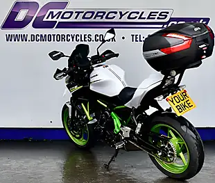 Used 2021 Kawasaki Z650 Supernaked White - Interior and Exterior details 6