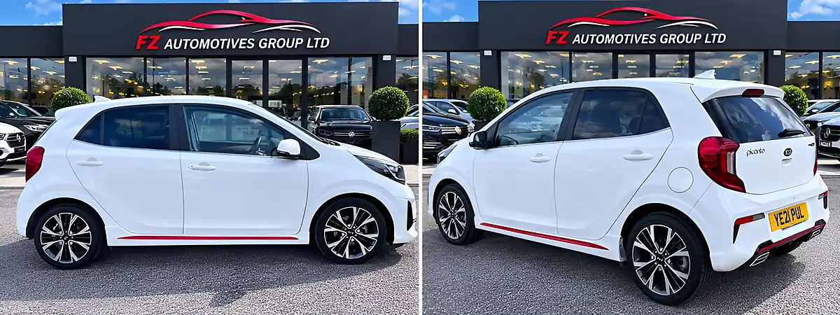 Used 2021 Kia Picanto GT-Line White - Interior and Exterior details 5
