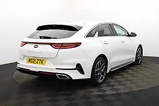 Used 2021 Kia Proceed GT-Line Shooting Brake White - Interior and Exterior details 4