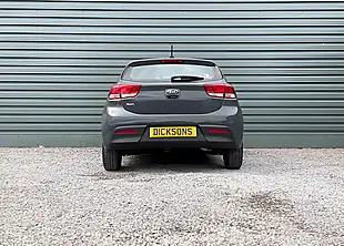 Used 2021 Kia Rio 2 Grey - Interior and Exterior details 9