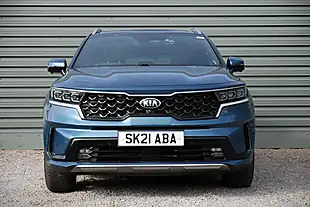 Used 2021 Kia Sorento 4 Blue - Interior and Exterior details 11