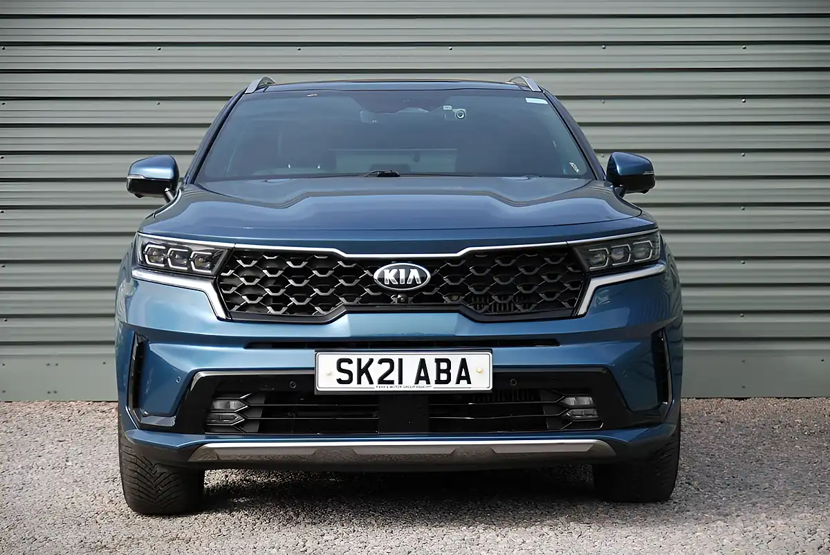 Used 2021 Kia Sorento 4 Blue - Interior and Exterior details 11