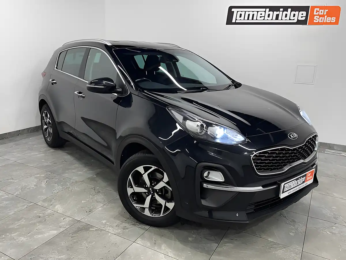 Used 2021 Kia Sportage 2 Black - Front View