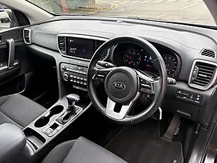 Used 2021 Kia Sportage 2 Black - Interior and Exterior details 9