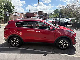 Used 2021 Kia Sportage 2 Red - Interior and Exterior details 2