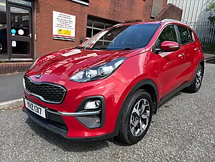 Used 2021 Kia Sportage 2 Red - Interior and Exterior details 7