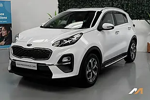 Used 2021 Kia Sportage 2 White - Interior and Exterior details 7