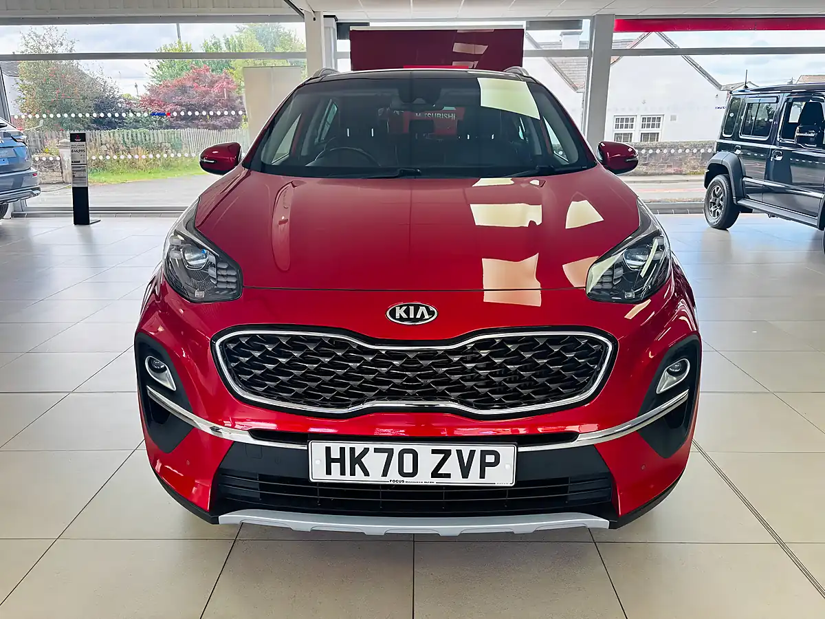 Used 2021 Kia Sportage 3 Red - Interior and Exterior details 2