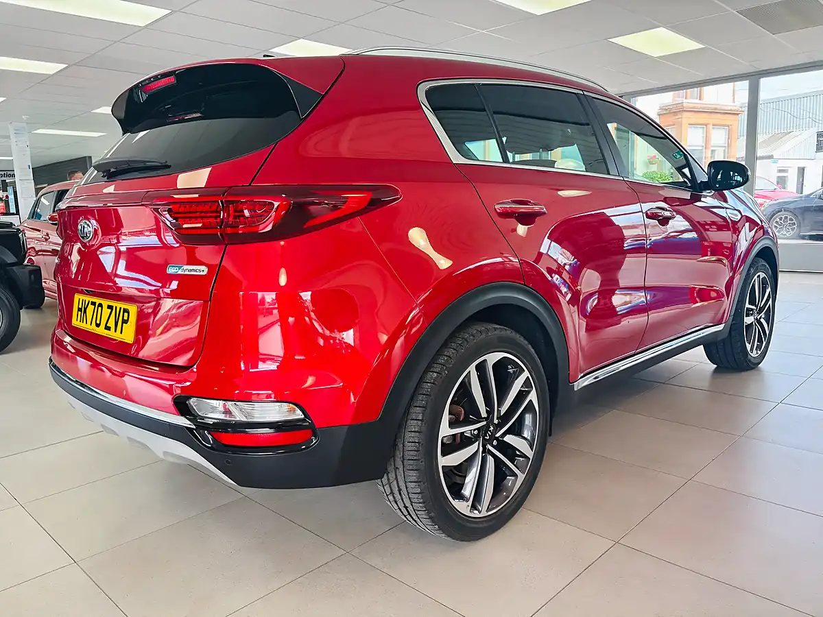Used 2021 Kia Sportage 3 Red - Interior and Exterior details 9