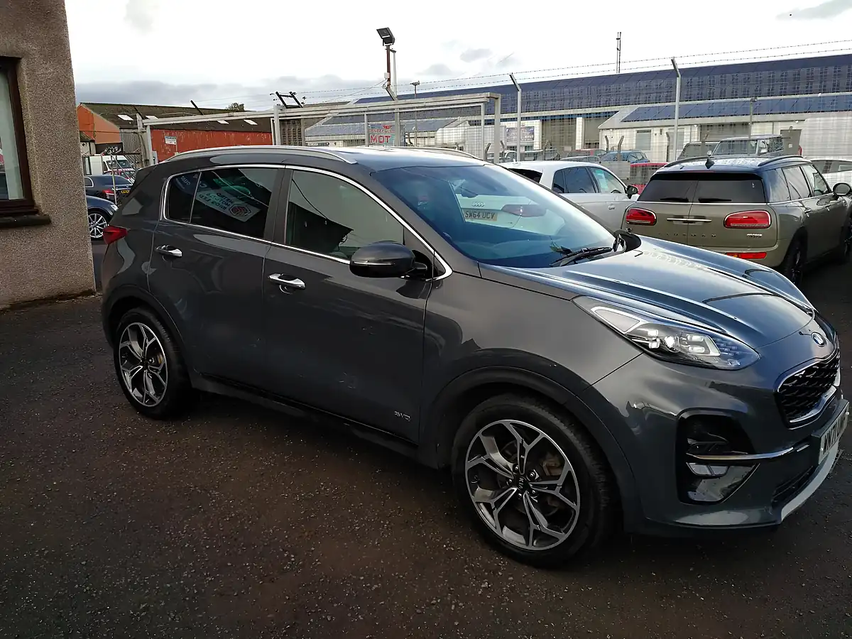 Used 2021 Kia Sportage GT-Line Grey - Interior and Exterior details 9