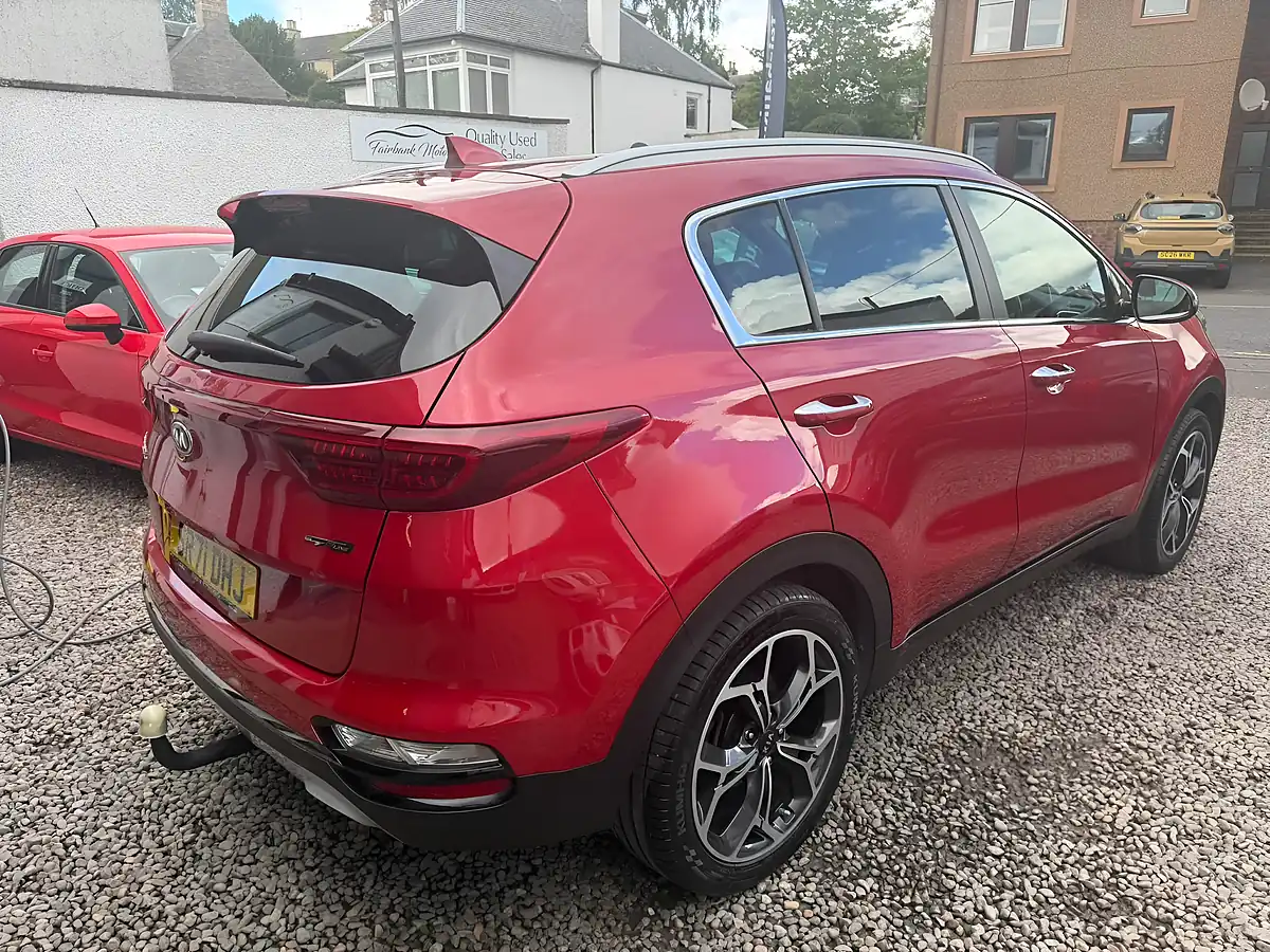 Used 2021 Kia Sportage GT-Line Red - Interior and Exterior details 3
