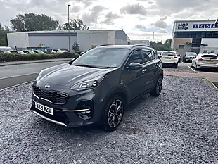 Used 2021 Kia Sportage GT-Line S Grey - Interior and Exterior details 5