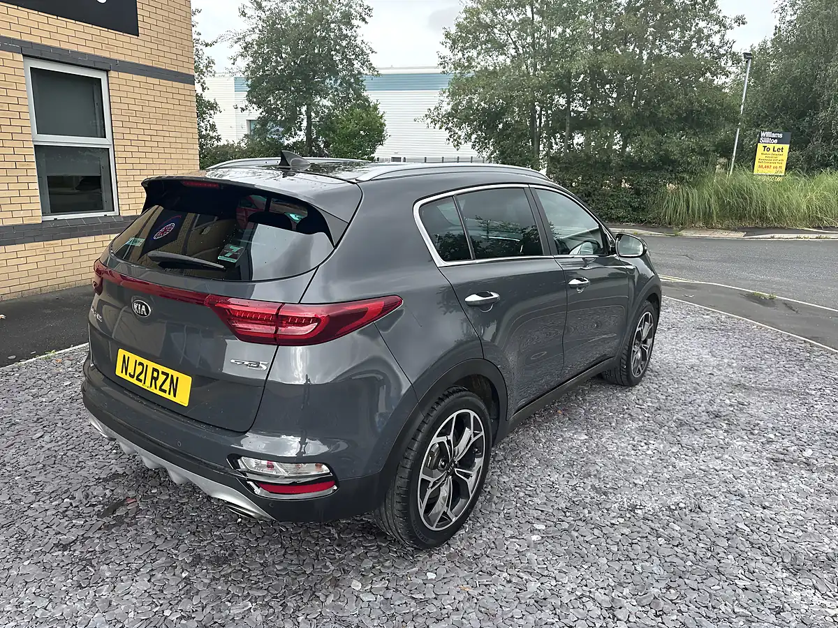 Used 2021 Kia Sportage GT-Line S Grey - Interior and Exterior details 9