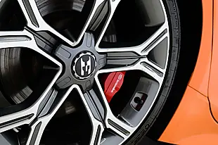 Used 2021 Kia Stinger GT S Gran Turismo Ember Orange - Interior and Exterior details 11