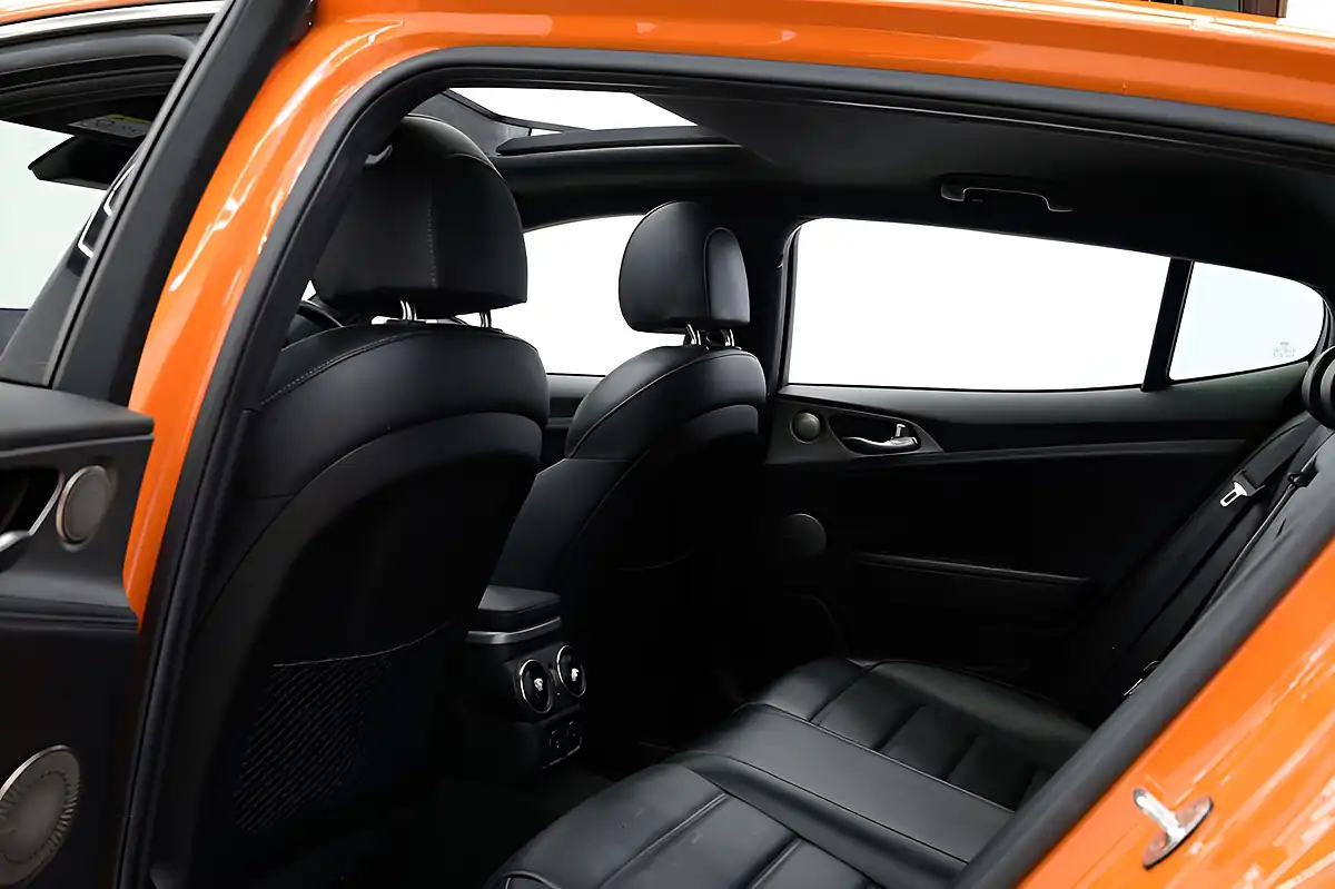 Used 2021 Kia Stinger GT S Gran Turismo Ember Orange - Interior and Exterior details 14