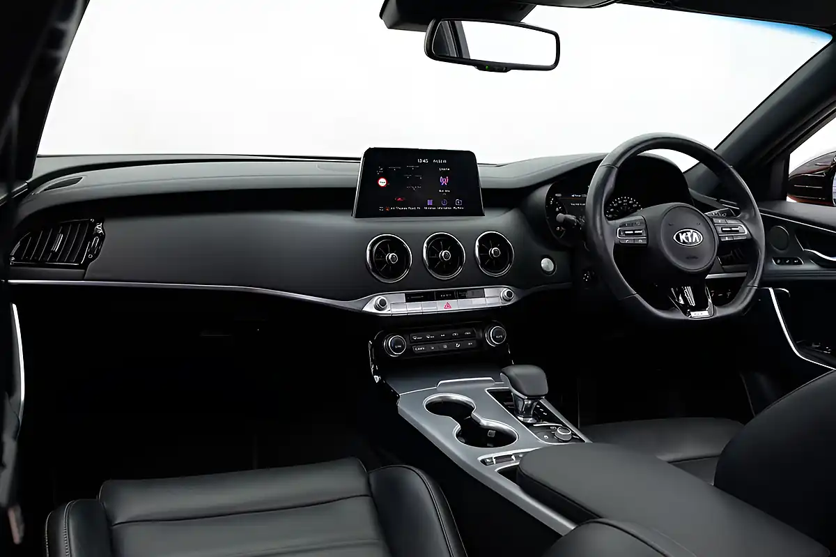 Used 2021 Kia Stinger GT S Gran Turismo Ember Orange - Interior and Exterior details 16