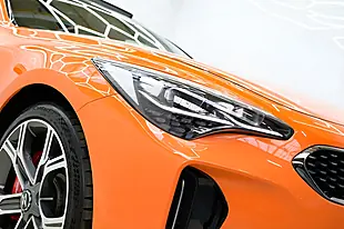 Used 2021 Kia Stinger GT S Gran Turismo Ember Orange - Interior and Exterior details 2