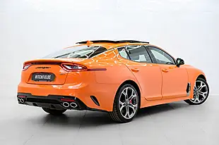 Used 2021 Kia Stinger GT S Gran Turismo Ember Orange - Interior and Exterior details 7